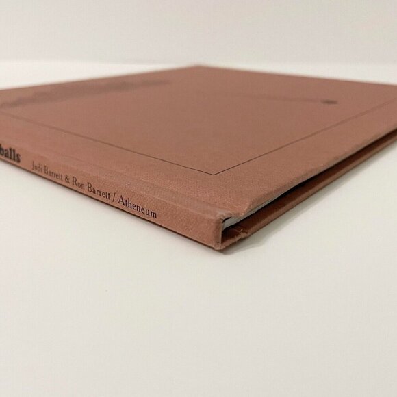 Vtg 1978 Cloudy with A Chance of Meatballs by Judi Barrett - Picture 4 of 16